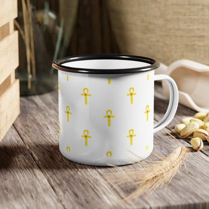 Ankh Enamel Cup