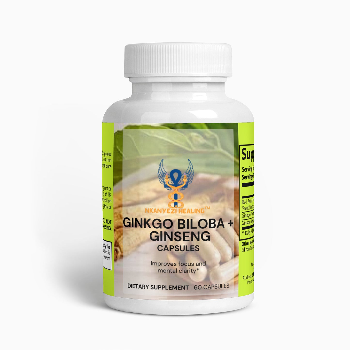 Ginkgo Biloba + Ginseng