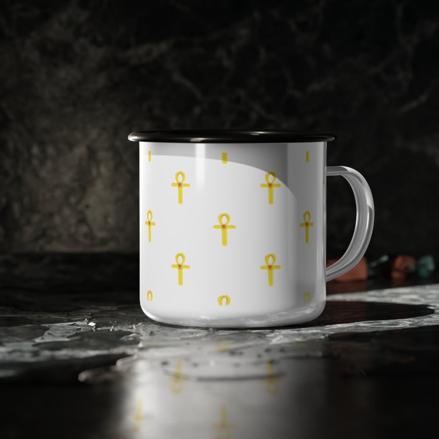 Ankh Enamel Cup